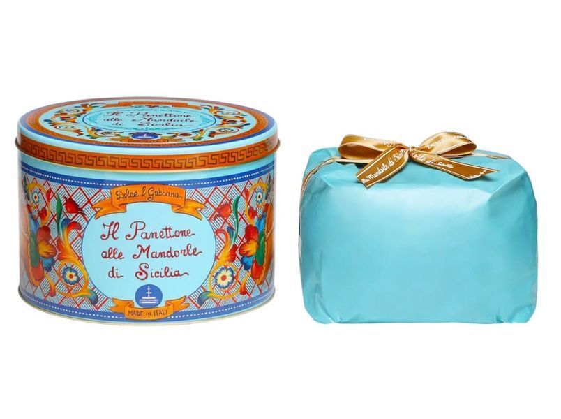 Панеттоне Fiasconaro Dolce & Gabbana Panettone with Sicilian Almonds 1кг 9978 фото