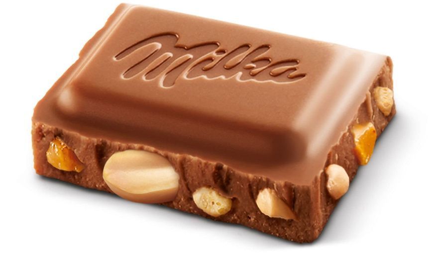Шоколад Milka Peanut Crispy Caramel 90g 4967 фото