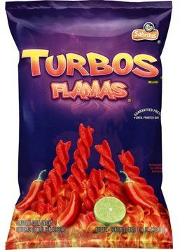 Кукурузные снеки Turbos Flamas Flavored Corn Snacks 233.8г 7170 фото