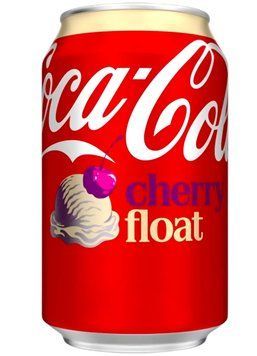 Газований напій Coca-Cola Cherry Float 330мл 11737 фото