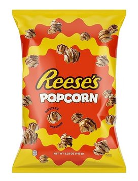 Попкорн REESE'S Peanut Butter Chocolate Drizzled Popcorn 5742 фото