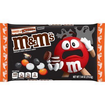 Драже M&m's Halloween Cookies & Screem Chocolate 210.9 g 2081 фото