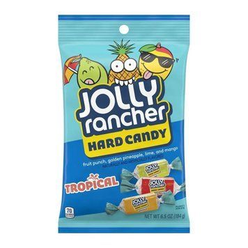 Леденцы JOLLY RANCHER, Assorted Tropical Fruit Flavored Hard Candy 184 g 4134 фото