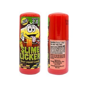 Рідка цукерка Toxic Waste Slime Licker 2.0 Sour Liquid Candy зі смаком полуниці 60мл 7456 фото