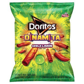 Чіпси Doritos Dinamita со вкусом чили и лимона 106.3г 6917 фото