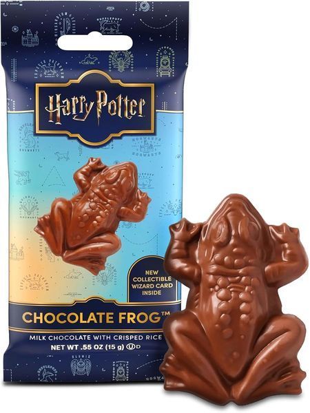 Шоколадная лягушка Harry Potter Milk Chocolate Frog with Trading Card 15г 0586 фото
