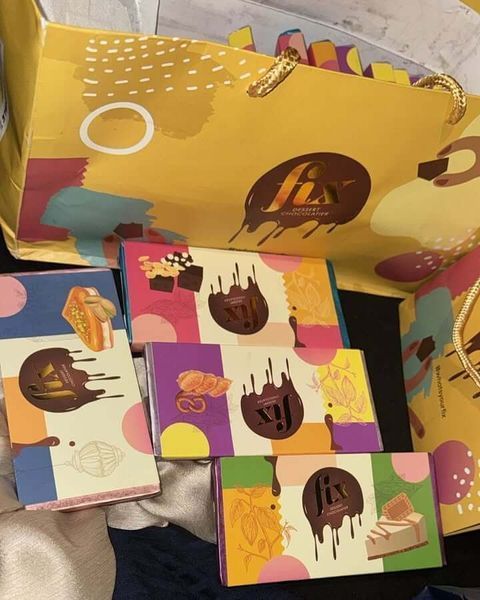 Дубайский шоколад Fix Dessert Chocolatier со вкусом соленой карамели и крендельков 200г, Дубай 7806 фото
