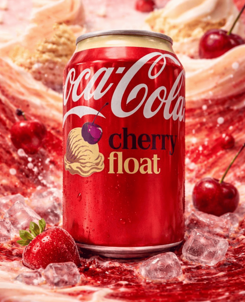 Газированный напиток Coca-Cola Cherry Float 330мл 11737 фото