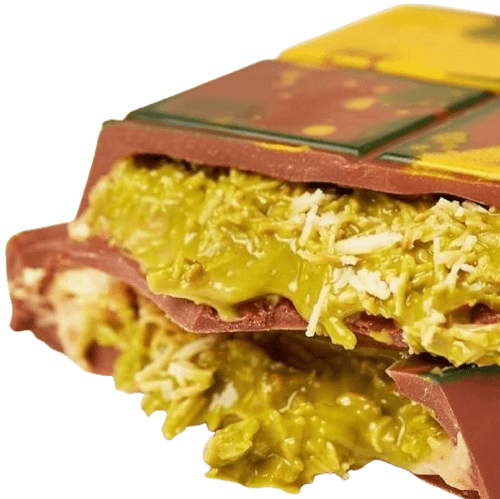 Дубайский шоколад Fix Dessert Chocolatier со вкусом соленой карамели и крендельков 200г, Дубай 7806 фото