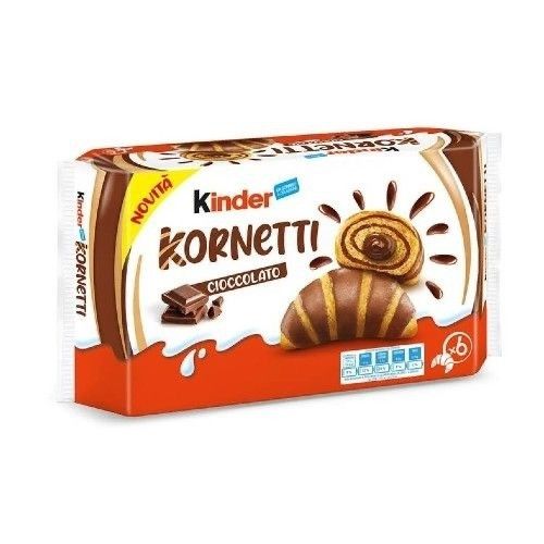 Круассаны Kinder Kornetti Cioccolato 252g 5080 фото