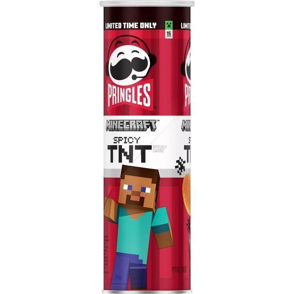 Чипси Pringles Minecraft TNT 156г 6974 фото