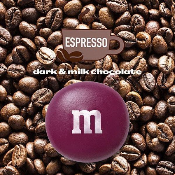 Драже M&M's Milk & Dark Chocolate Espresso Christmas Candy 210 g 11264 фото