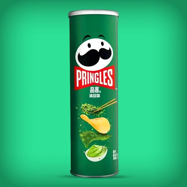 Чипсы Pringles Nori (Seaweed) 110g 4617 фото