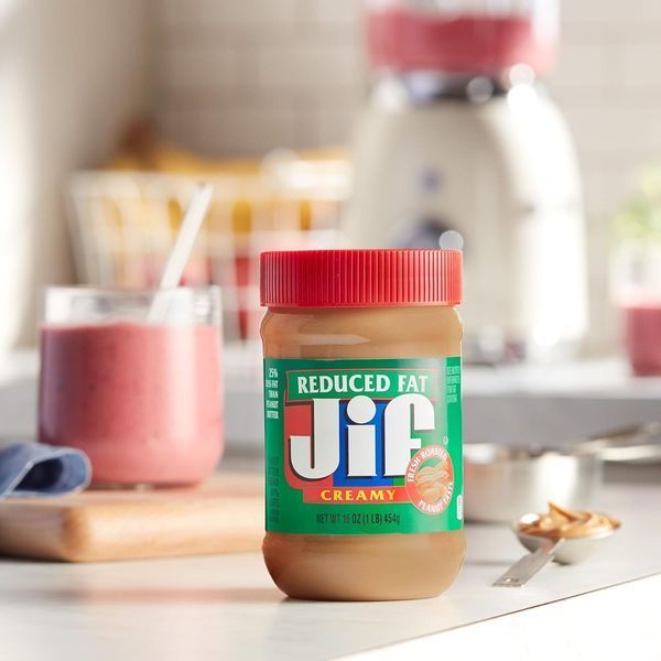 Арахисовая паста Jif Reduced Fat Creamy Peanut Butter Spread 454г 11495 фото