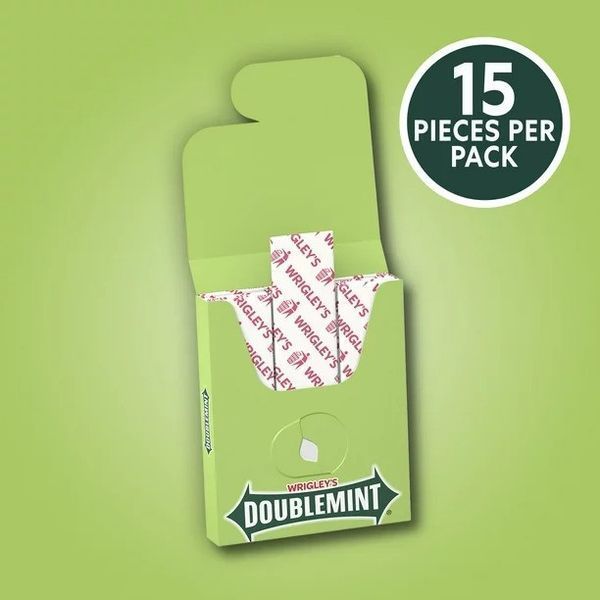 Жвачки Wrigley's Doublemint Bulk Chewing Gum 15 шт 5532 фото