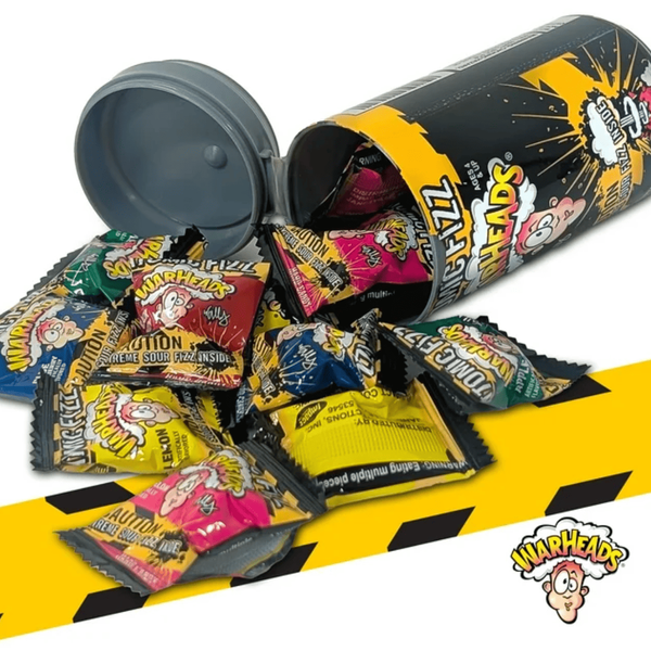 Кислі льодяники Warheads Atomic Fizz Canister 42г 9732 фото