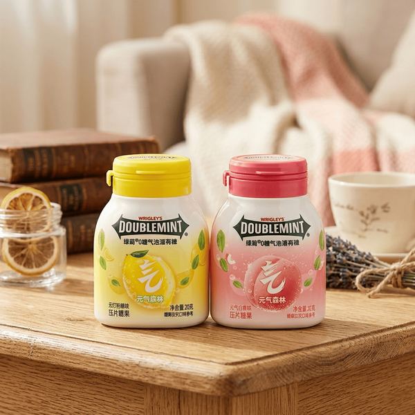 Драже Wrigley's Doublemint White Peach Flavor 20г 11074 фото