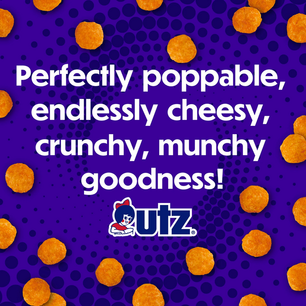 Сырные шарики Utz Cheese Balls в бочонке 652г 8477 фото