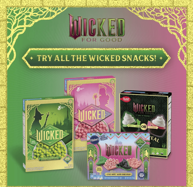 Сухий сніданок Wicked General Mills Elphaba Caramel Apple 513г 9493 фото