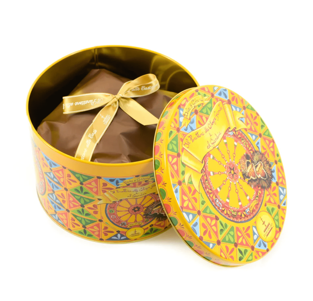 Панеттоне Fiasconaro Dolce & Gabbana Panettone with Glazed Chestnuts and Gianduja 1кг 9979 фото