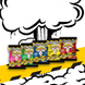 Кислі льодяники Warheads Atomic Fizz Canister 42г 9732 фото 6