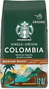 Мелена кава Starbucks Colombia Medium Roast 100% Arabica, 340 г 6287 фото