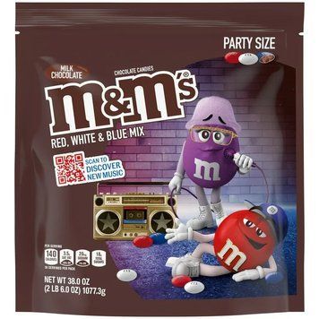 Драже M&M's Milk Chocolate Candy Summer Bulk Pack 1077.3g 5541 фото