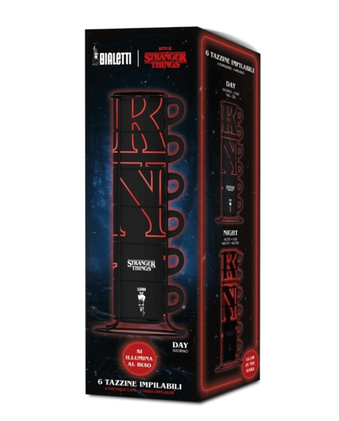 Набор&nbsp;чашек для эспрессо&nbsp;Bialetti Stranger Things 6шт х 80мл 10129 фото