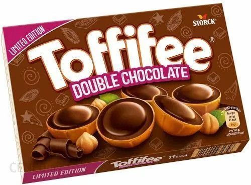 Конфеты Toffifee Double Chocolatte 125 g 4969 фото