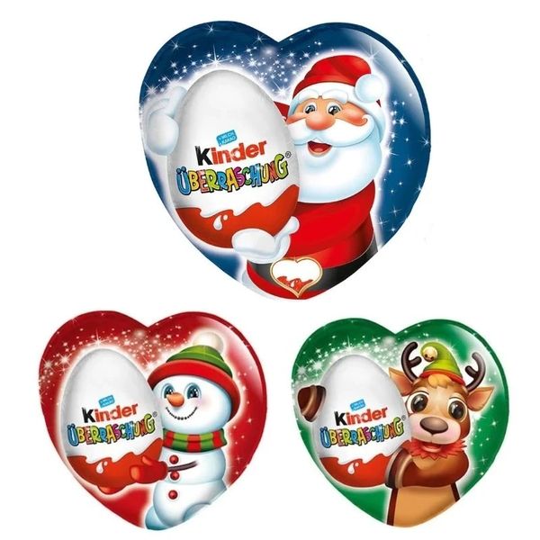 Шоколадне серце Kinder Surprise Christmas Heart 53 g 4189 фото