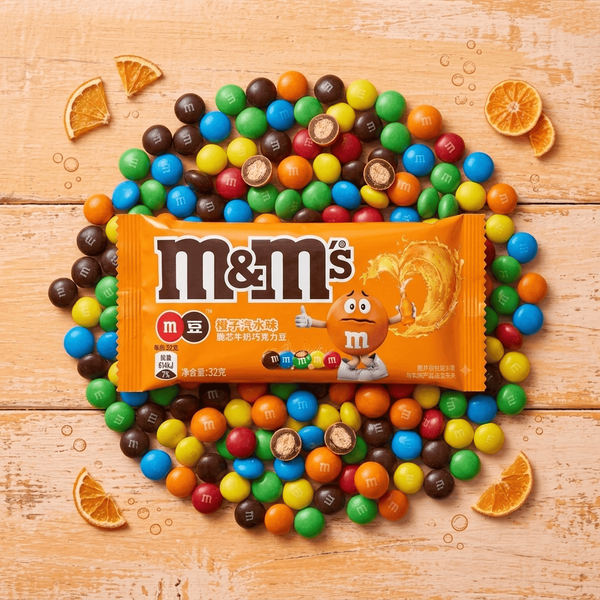 Драже M&M's Orange Soda Flavor 32г 11595 фото