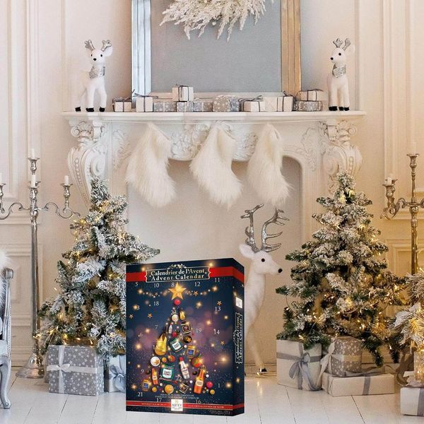 Адвент Календар Abtey Chocolatier Magic of Christmas Advent Calendar Різдвяний темний шоколад із лікером 270 г. 7709 фото