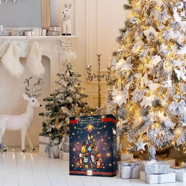 Адвент Календар Abtey Chocolatier Magic of Christmas Advent Calendar Різдвяний темний шоколад із лікером 270 г. 7709 фото