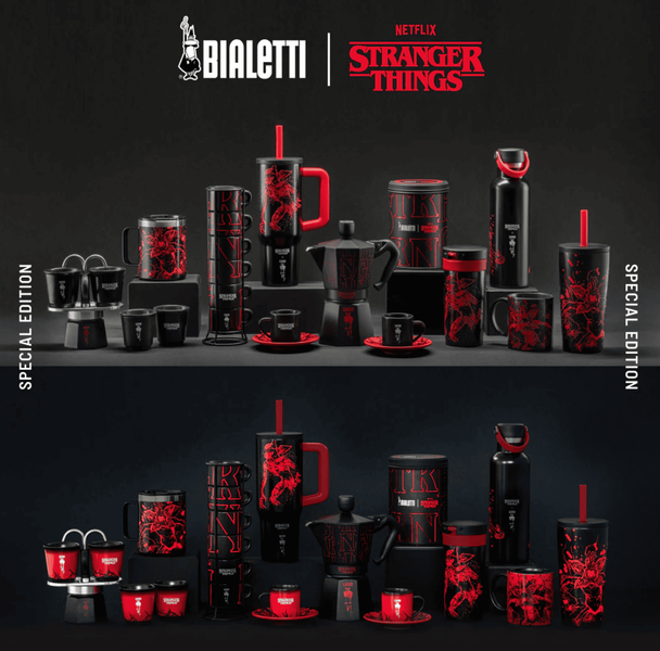 Набор&nbsp;чашек для эспрессо&nbsp;Bialetti Stranger Things 6шт х 80мл 10129 фото