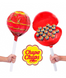 Набір льодяників Chupa Chups Super Chups зі смаком полуниці 20шт 60см 7759 фото 1