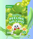 Желейные конфеты Cokoc Peeling Soft Candy Green Grape 75г 9344 фото 2