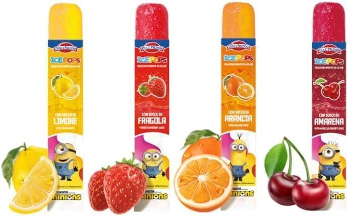 Фруктовый лёд Dolci Preziosi Ice Pops Minions 400мл 6732 фото