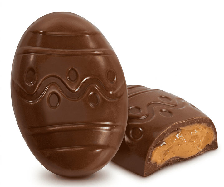 Шоколадні яйця Frankford Jif Peanut Butter Filled Easter Egg Candy 187г 10876 фото