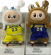 Колекційна м'яка іграшка Labubu LAND The Monsters Labubu Basketball NBA Lakers 24, 1шт 8843 фото 5