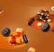 Печенье Oreo Mini Hazelnut Chocolate Sandwich Biscuit Eggy Party 120г 10229 фото 7