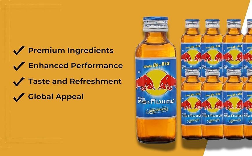 Энергетик Red Bull Thai Krating Daeng Original Energy Drink 150мл 8478 фото