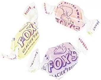 Фруктові льодяники Foxs Glacier Fruits Bag 130g 5033 фото