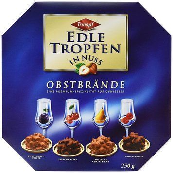 Шоколадные конфеты с ликером Trumpf Edle Tropfen 250 g 4983 фото