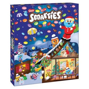 Адвент календар Nestle Smarties Advent Calendar 335 g 4204 фото