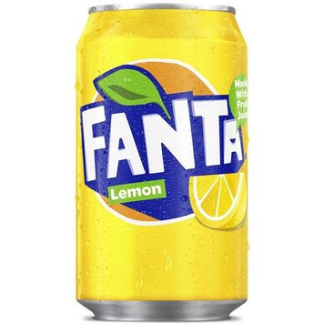 Газована вода Fanta Lemon 355ml 0248 фото