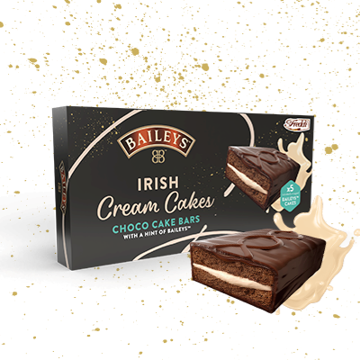 Бісквіт Baileys Irish Cream Choco Cake Bars 5шт 195г 7823 фото