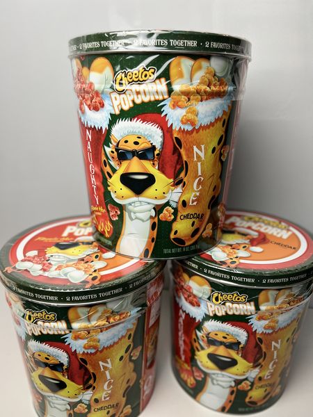 Святковий подарунковий набір Cheetos Popcorn Flamin' Hot & Cheddar 396.9 g 2351 фото