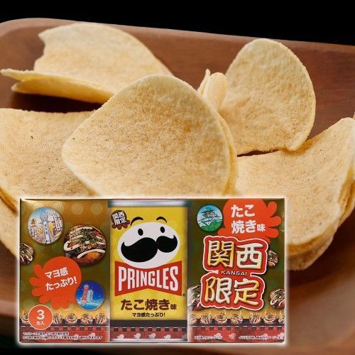 Пак чипсов Pringles Takoyaki Mayo Flavor 3х53г 7241 фото