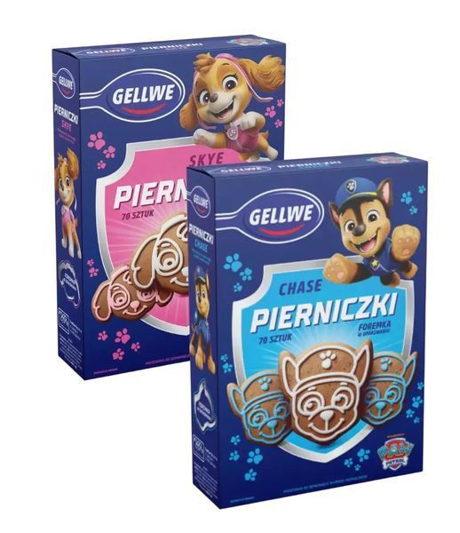 Набір для випічки пряників Gellwe Pierniczki Paw Patrol Skye 350г 9895 фото