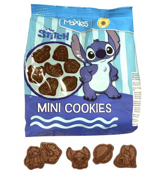 Печиво Maxies Disney Stitch Mini Cookies зі смаком какао 250г 10244 фото